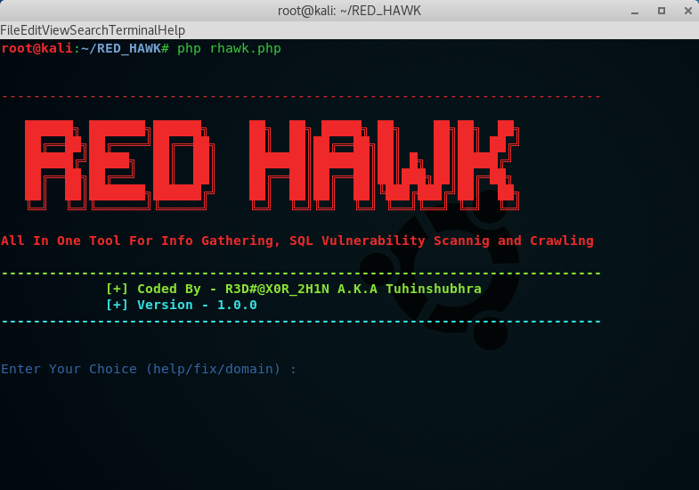 red_hawk tool