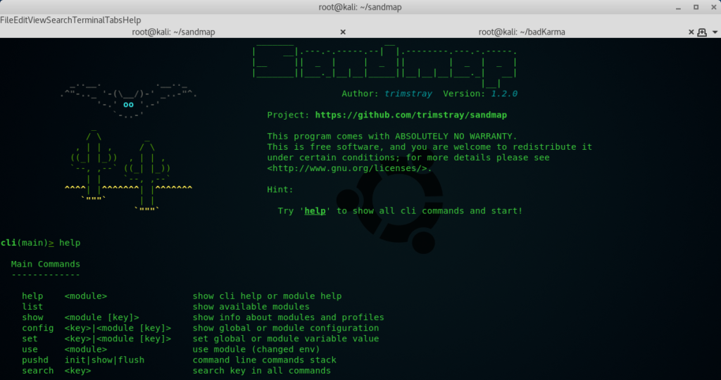 sandmap top 10 information gathering tools